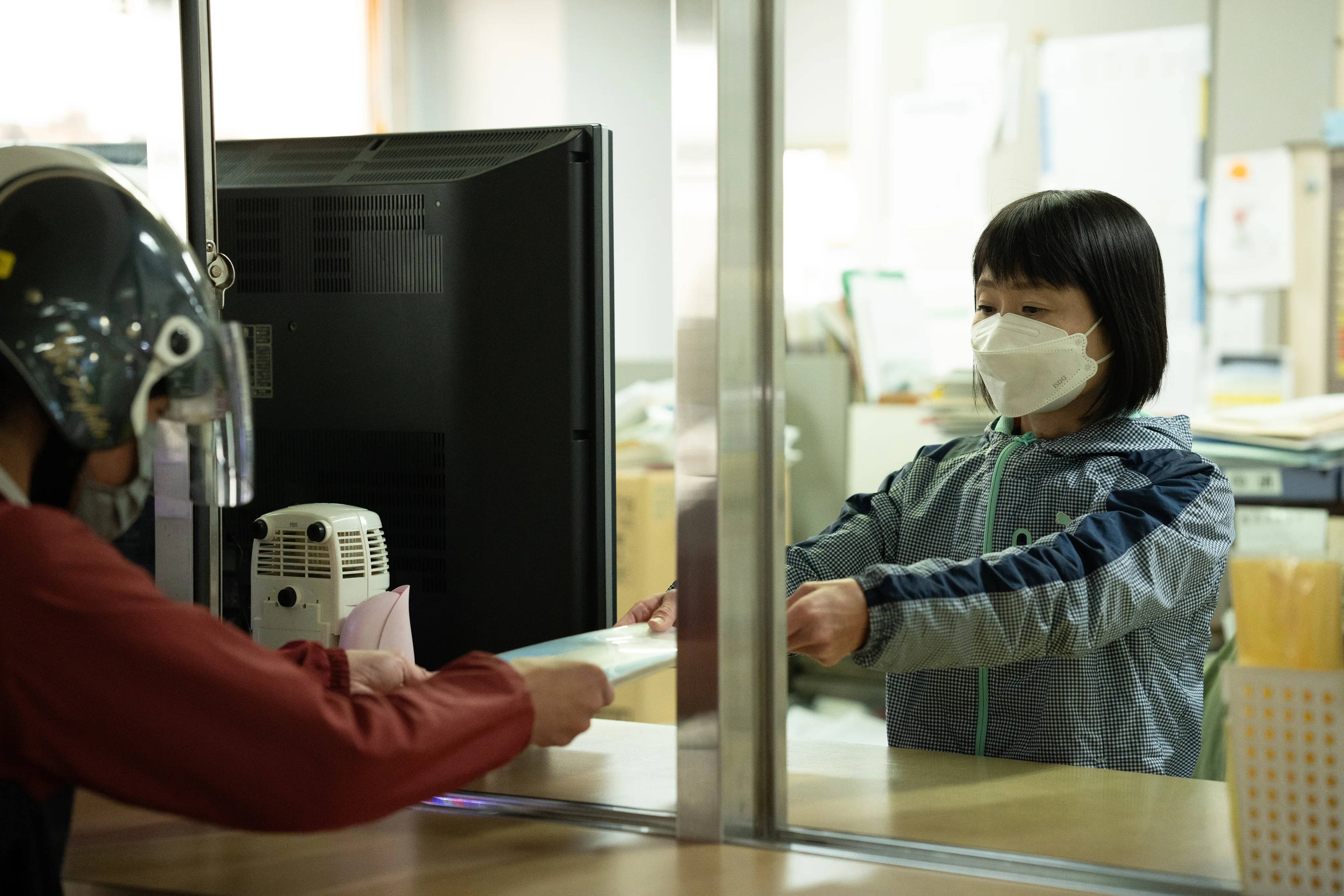 鍵預かりサービスの様子